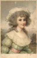 T2/T3 Lady, Litho, M. Munk Wien Nr. 1105. (fl) - Non Classés