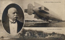 * T2 Dr. Ing. Graf Zeppelin, Der Ballon Beim Aufstieg Zur Grossen Fahrt, Nach Der Katastrophe / Airship Accident - Non Classés