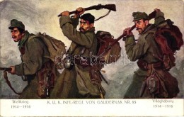 * T2 K.u.K. Infanterie-Regiment Von Gaudernak Nr. 85 / K.u.K. Soldiers, Battle Scene S: Hans Larwin - Non Classés