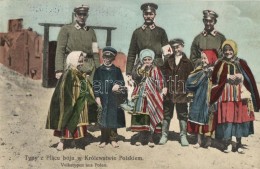 T2 Typy Z Placu Boju W Królewstwie Polskiem / Polish Red Cross Officers And Polish Children - Non Classés