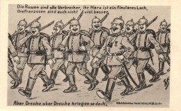 ** T1/T2 Die Russen Sind Alle Verbrecher...; Wilh. S. Schröder / German Military Propaganda, Humour - Non Classés