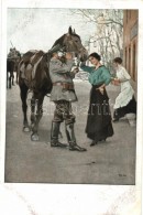 ** T2 Kriegspostkarten Von B. Wennerberg Nr. 23. Ein Frischer Trunk / German WWI Propaganda S: Wennerberg - Non Classés