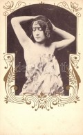 ** T2 Lady In Exotic Dress; Art Nouveau - Zonder Classificatie