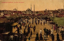 * T2/T3 Constantinople, Le Pont De Galata / Bridge (EK) - Non Classés