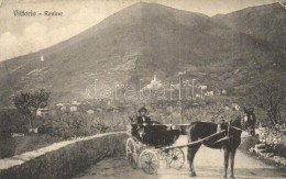 ** T2/T3 Vittorio Veneto, Revine / General View, Road, Horse Cart, Chariot (EK) - Non Classés