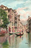 T2 Venice, Venezia; Rio Del Pestrin, Litho S: Menegazzi - Sin Clasificación