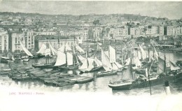 ** T4 Naples, Napoli; Port, Ships (cut) - Zonder Classificatie