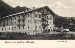 ** T3 Reit Im Winkl, Gasthof Zur Post / Guest House, Verlag Pernat & Thauer Spezialhaus Für Ansichtskarten... - Zonder Classificatie