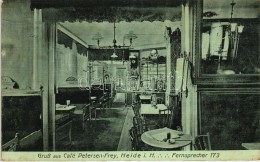 T2 Heide In Holstein, Café Petersen-Frey; Verlag A. Caspersen - Non Classés