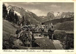 ** T1/T2 Berghof, Hitlerhaus, Ruine Mit Hochkalter Und Reiteralpe; O. Beer Phot. / Hitler's House - Non Classés