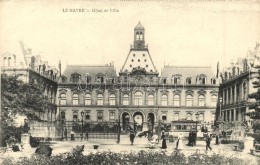 T2/T3 Le Havre, Hotel De Ville, Tram, Censored, From Postcard Booklet (EK) - Sin Clasificación