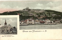 ** T2 Marbach A. D. Donau, General View, Josef Achleitner's Hotel Zum Schwarzen Adler - Zonder Classificatie