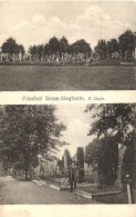 ** T2/T3 Gross Siegharts, Friedhof, Verlag Johann Bednars / Cemetery (EK) - Non Classés