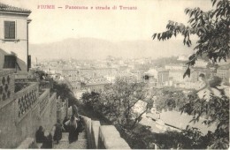 ** T1/T2 Fiume, Panorama E Strada Di Tersato - Non Classés