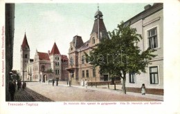 ** T2/T3 Trencsénteplic, Trencianske Teplice; Villa Dr. Heinrich Und Apotheke / Dr. Heinrich-féle... - Non Classés