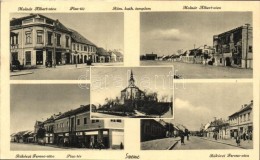 T2/T3 Szenc, Szempcz, Senec; Molnár Albert Utca, Piac Tér, Római Katolikus Templom,... - Non Classés