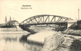 T2/T3 Komárom, Komárno; Kis-Duna Híd, Spitzer Sándor Kiadása / Bridge (EK) - Non Classés