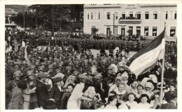 T2/T3 1938 Ipolyság, Sahy; Bevonulás, Lengyel Szálloda / Entry Of The Hungarian Troops, Hotel,... - Sin Clasificación