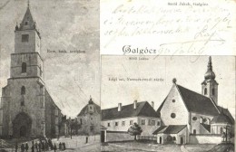 * T4 Galgóc, Hlohovec; Katolikus Templom, Ferences Zárda; Kiadja Szold Jakab / Church, Cloister (b) - Non Classés