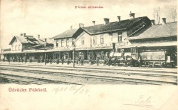 T2 Fülek, Filakovo; Vasútállomás, 2237-es Számú GÅ‘zmozdony / Railway... - Non Classés