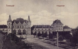 ** T2 Temesvár, Timisoara; Vasútállomás, Villamos, W. L. 127. / Railway Station, Tram - Non Classés