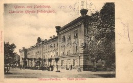 T2/T3 1899 Gyulafehérvár, Karlsburg, Alba Iulia; Tiszti Pavilon, Carl Bach Kiadása /... - Non Classés