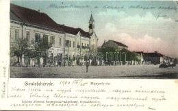 T2/T3 Gyulafehérvár, Karlsburg, Alba Iulia; Hunyady Tér, Hotel Elisabeth Szálloda,... - Non Classés