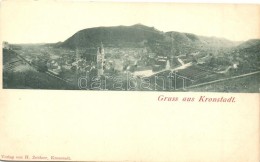 * T2 Brassó, Kronstadt, Brasov; Látkép, Verlag Von H. Zeidner / Panorama View - Non Classés