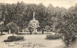 T2 Brassó, Kronstadt, Brasov; RezsÅ‘ Park SzökÅ‘kúttal / Rudolfspark / Park, Fountain - Non Classés