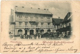 T3 1899 Székesfehérvár, Városháza Tér, LÅ‘vy üzlete, Kiadja Kubik L.... - Non Classés