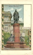 ** T2/T3 Budapest V. Széchenyi Szobor, Verlag Back & Schmitt Litho S: Rosenberger (EK) - Non Classés