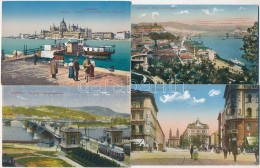 ** Budapest - 14 Db Régi Használatlan Képeslap / 14 Unused Pre-1945 Postcards - Non Classés