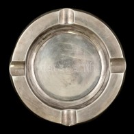 Ezüst Hamutál, NagyméretÅ± / Silver Ashtray, Large D: 17 Cm 184 G - Autres & Non Classés