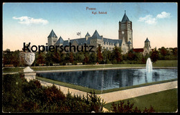 ALTE POSTKARTE POSEN KÖNIGLICHES SCHLOSS Poznan Polska Castle Chateau Cpa AK Ansichtskarte Postcard - Posen