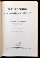 Dr. Hans F. K. Günther: Rassenkunde Des Deutschen Volkes. München, 1930, J. F. Lehmanns Verlag.... - Zonder Classificatie