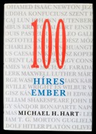 Michael H. Hart: 100 Híres Ember. Bp., 1995, Magyar Könyvklub. Kiadói Egészvászon... - Non Classés
