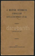 Faragó Bálint: A MezÅ‘túri Református Gimnázium KifejlÅ‘désének... - Non Classés