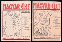 1941 Magyar-élet. Nemzetpolitikai Szemle 2 Száma,  Pp.:16, 28x20cm - Non Classés