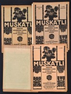 1932-1933 A Muskátli CímÅ± újság 3 Db Száma, Szabásmintákkal - Non Classés