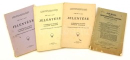 1925-1932 4 Db Nyomtatvány: Jelentés Az Ideiglenesen Egyesített Szabolcs és Ung... - Non Classés