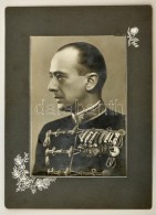 Cca 1910  Osztrák-Magyar Monarchia VezérÅ‘rnagyának Fotója... - Andere & Zonder Classificatie