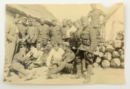 Cca 1914-1918 I. Világháborús Osztrák-magyar Kártyázó... - Otros & Sin Clasificación