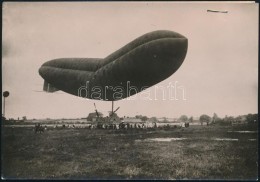 1913 Az Astra Torres Angol Katonai Léghajó. Korabeli Sajtófotó,... - Andere & Zonder Classificatie