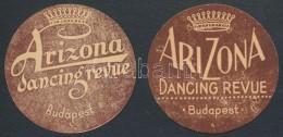 2 Db Arizona Dancing Revue Korong, 4,5 Cm. - Publicités