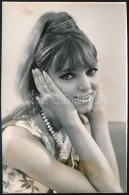Mary Zsuzsi (1947-2011) énekesnÅ‘ Fotója, 15,5x10 Cm - Autres & Non Classés