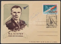 Jurij Alekszejevics Gagarin (1934-1968) Szovjet Å±rhajós Aláírása... - Autres & Non Classés