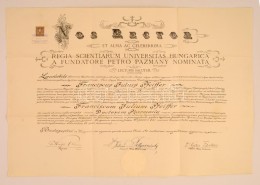 1927 Gyógyszerész Diploma / Pharmacologist Diploma - Non Classés