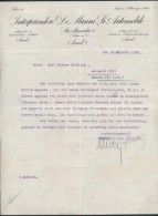 1923 Arad, Interprindere De Masini Si Automobile Díszes Fejléces Levélpapírjára... - Non Classés