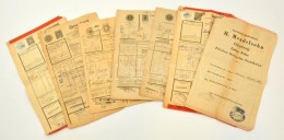 Cca 1900-1930 7 Db Fuvatlevél / 7 Bills Of Freight - Non Classés