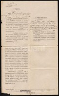 1897 Somogy Megyei árvaszéki Végzés, Pecséttel, 34x21 Cm - Non Classés